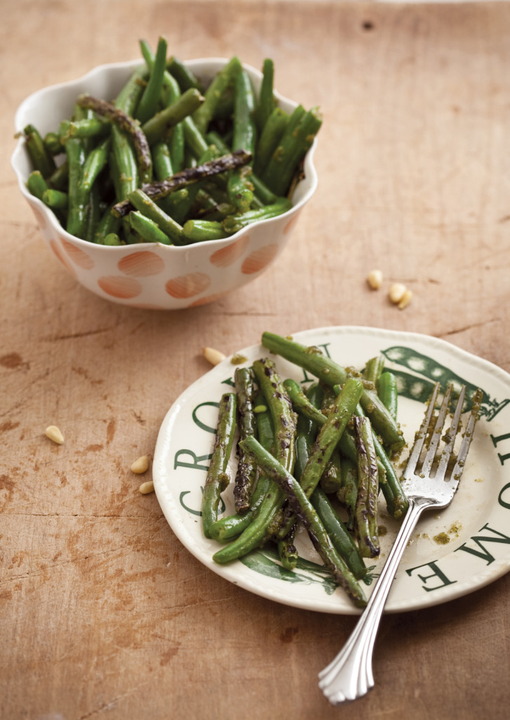 Charred Green Beans